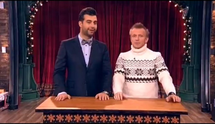 Антон Комолов в нашем свитере