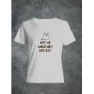 Модная женская футболка с принтом «Stop making drama».