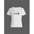 Смешная женская футболка с принтом ХVЙ / Необычный оригинальный подарок на день рождения