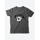 Прикольная мужская футболка с принтом Качоси/Смешная хлопковая с надписями