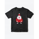Детская футболка с рисунком Дед Мороз | Футболка для детей с прикольным принтом