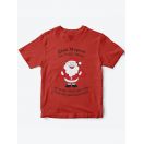 Детская футболка с рисунком Санта Клаус | Футболка для детей с прикольным принтом