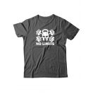 Прикольная футболка с принтом No limits | Мужская оригинальная и стильная футболка