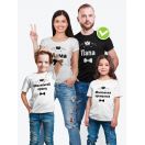 Футболка мужская Family look папа сын