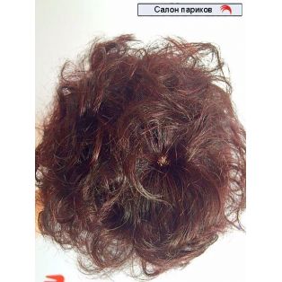 Кудрявый парик из натуральных волос 569
