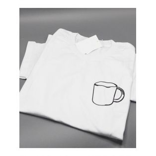 Парные футболки для мужа и жены, для парня и девушки/для двоих с принтом Чашка&Чай