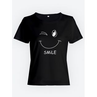 Футболки Фэмили Лук с рисунком Smiley family | Футболки для всей семьи
