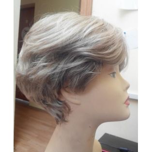Натуральный парик с моновставкой 81049 MT