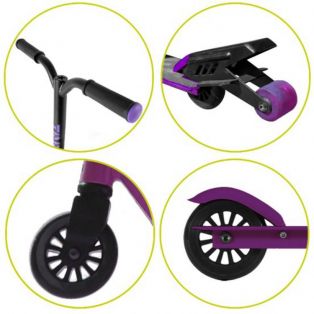 Трюковой самокат Y-Bike EXY  Thickstarter фиолетовый