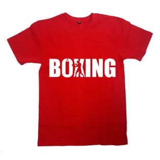 Футболка для боксеров с принтом "Boxing"