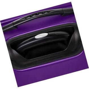Пластиковый чемодан (фиолетовый)