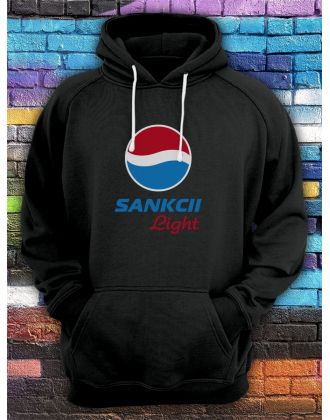 Прикольная мужская толстовка с капюшоном - худи с принтом "Терпение и труд всё я устал"