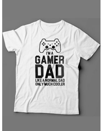 Футболка с прикольной надписью «I'm a gamer»/Оригинальная, модная мужская с принтом.