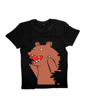 Мужская футболка с прикольным принтом "Превед Медвед"