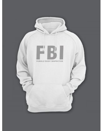 Женская худи с прикольным принтом / Толстовка с капюшоном с карманом, без молнии  с надписью