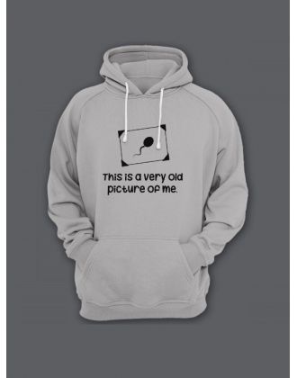 Толстовка женская с капюшоном с принтом / Модные худи с прикольной надписью