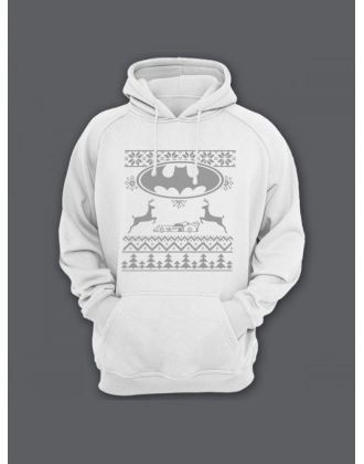 Худи со смешными надписями  / Женская кофта с капюшоном  / Толстовка с прикольным принтом Новогодний