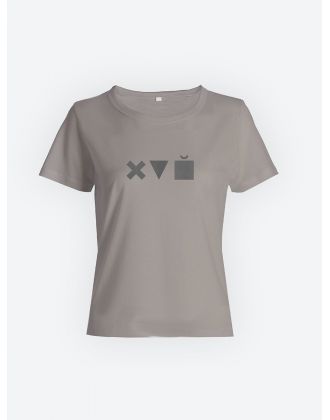 Смешная женская футболка с принтом ХVЙ / Необычный оригинальный подарок на день рождения