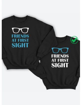 Парные свитшоты с принтами Friends