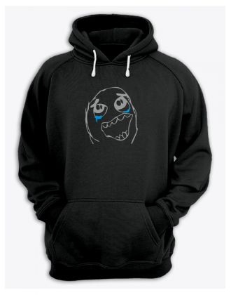 Толстовка мужская оверсайз с принтом