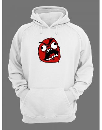 Худи женское оверсайз с принтом