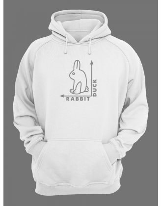 Худи женское оверсайз с принтом