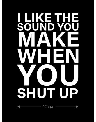 Наклейка на автомобиль, на любую твердую поверхность | Смешная и прикольная наклейка на машину