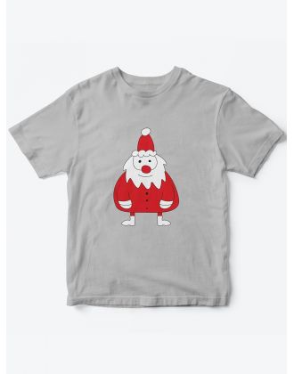 Детская футболка с рисунком Дед Мороз | Футболка для детей с прикольным принтом