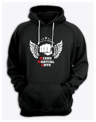 Бойцовская толстовка для тренировок и повседневной носки для бойцов ММА с принтом Бойцовская толстовка для тренировок и повседневной носки для бойцов ММА с принтом