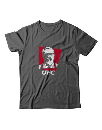 Бойцовская футболка для тренировок и повседневной носки для бойцов ММА с принтом UFC