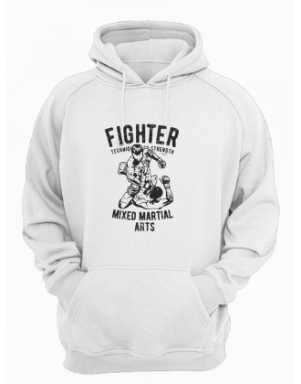 Худи мужское с принтом для бойцов MMA