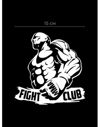 Наклейки на авто с принтом Fight club | Стикеры для любых твердых поверхностей, для машин, стекол