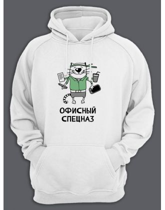 Худи мужское оверсайз с принтом Спецназ