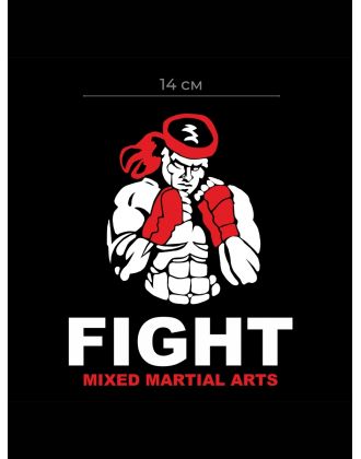 Наклейки на авто с принтом Fight MMA | Стикеры для любых поверхностей | самоклейка