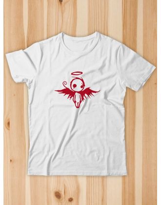 Футболка мужская с принтом Ангел | Модная и стильная футболка