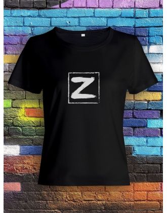Футболка с буквой Z / Футболка с принтом Z