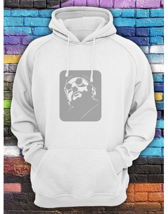 Худи мужское с принтом Леон | Модная и стильная толстовка с капюшоном