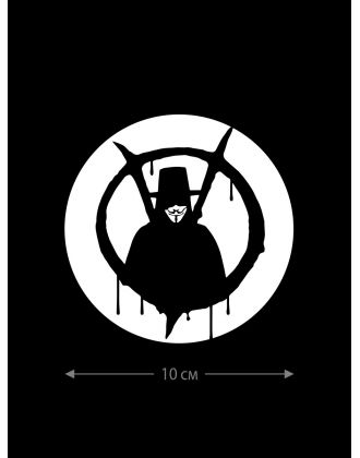 Наклейка на авто Сова / Оригинальная наклейка на машину Сова