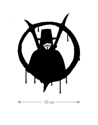 Наклейка на авто Сова / Оригинальная наклейка на машину Сова