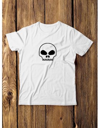 Футболка мужская с черепом базовая