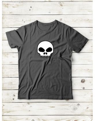 Футболка мужская с черепом базовая