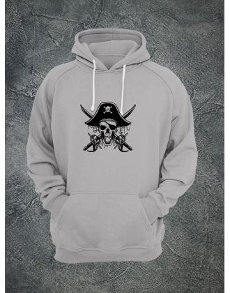 Худи с черепом женское толстовка с капюшоном с рисунком с принтом унисекс