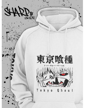 Sharp& Худи Аниме оверсайз Хентай Токийский Гуль