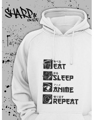 Sharp& Худи Аниме оверсайз Хентай Токийский Гуль