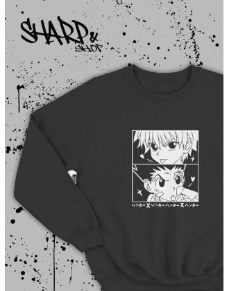 Sharp@Shop Свитшот Аниме черный оверсайз Кагуя Токийский Гуль дрейн