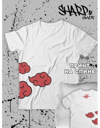 Футболка Аниме оверсайз Sharp&Shop Женская футболка аниме оверсайз унисекс с принтом