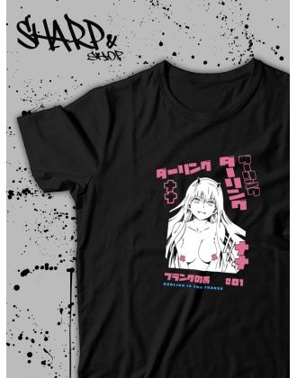 Футболка Аниме оверсайз Sharp&Shop Футболка с принтом оверсайз Ahegao