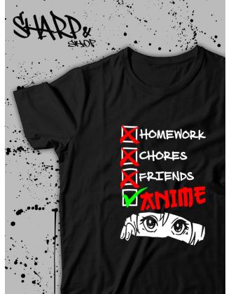 Футболка Аниме оверсайз Sharp&Shop Футболка с принтом оверсайз Ahegao