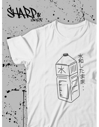 Футболка Аниме оверсайз Sharp&Shop Футболка оверсайз anime унисекс мужская