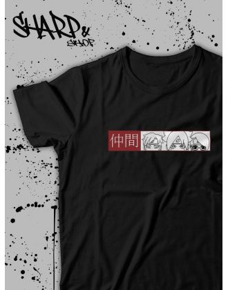 Футболка Аниме оверсайз Sharp&Shop Футболка оверсайз аниме Хентай Дрейн Ахегао